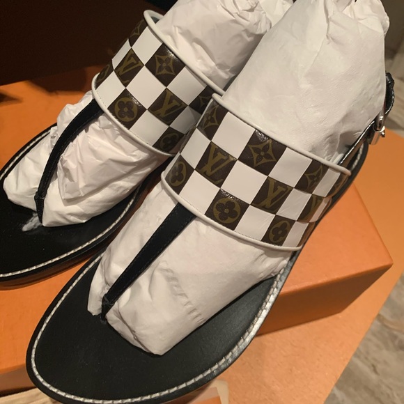 ‼️SOLD‼️ Louis Vuitton matchmake sandal - Picture 4 of 8